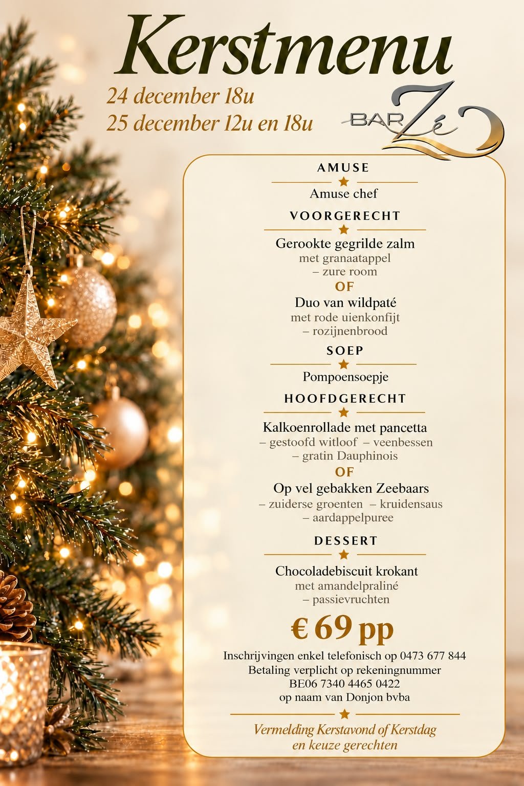 Kerst Bar Zé